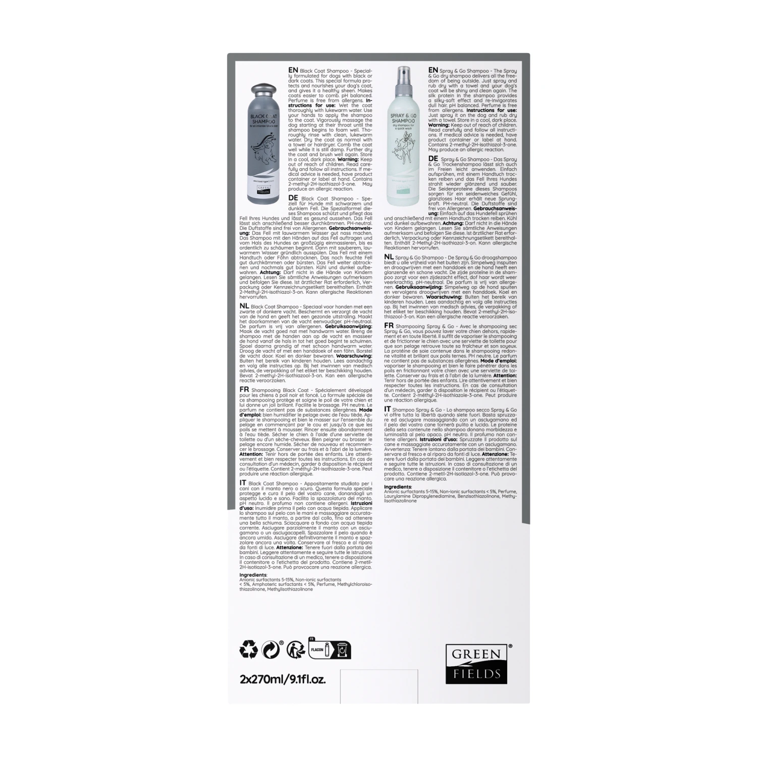 Greenfields Labrador Care Set 3 Greenfields Labrador Care Set - Afbeelding 3