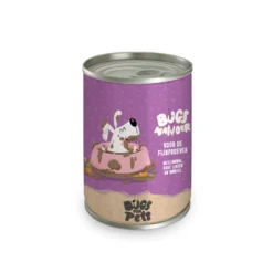 Bugsforpets Bugs Hondenvoer - Blik - Meelworm Rode Linzen