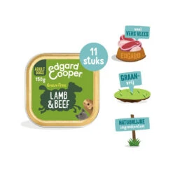 Edgard & Cooper Adult - Lam & Rund - Kuipje -KONG Verkoopwinkel edgard cooper adult lam rund kuipje 173626 1000 none