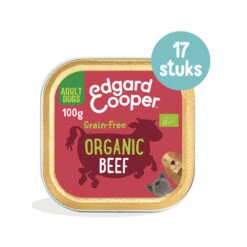 Edgard & Cooper Biologisch Adult - Rund - Kuipje -KONG Verkoopwinkel edgard cooper biologisch adult rund kuipje 173608 1000 none
