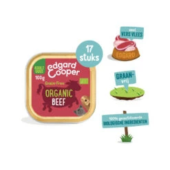 Edgard & Cooper Biologisch Adult - Rund - Kuipje -KONG Verkoopwinkel edgard cooper biologisch adult rund kuipje 173611 1000 none