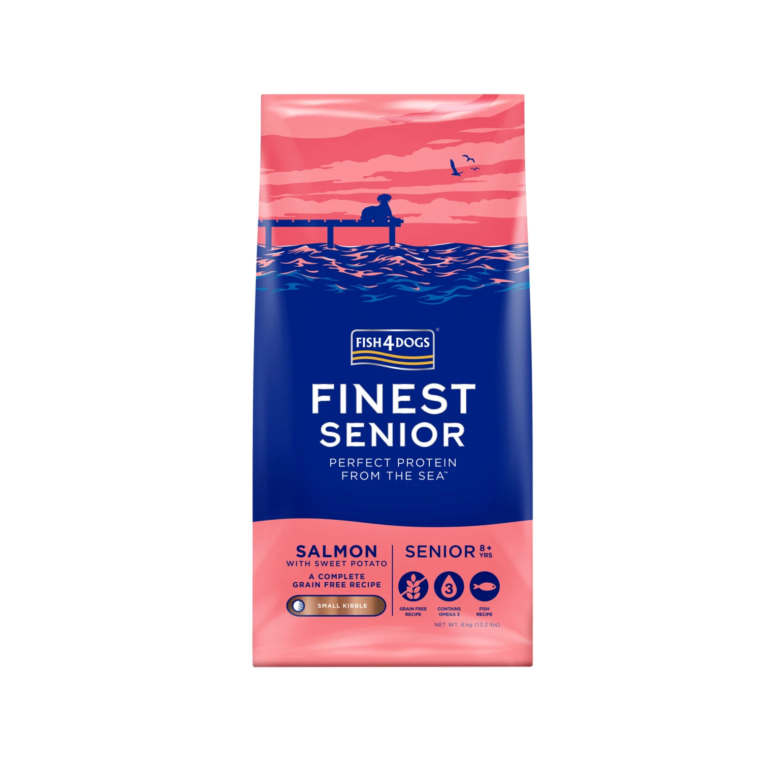Fish4Dogs Finest Senior Zalm Met Zoete Aardappel - Afbeelding 2