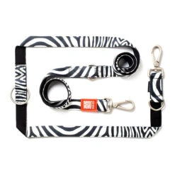 Max & Molly Multi-Function Hondenriem - Zebra -KONG Verkoopwinkel max molly multi function hondenriem zebra 141902 2000 none