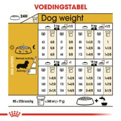 Royal Canin Dachshund Adult - Hondenvoer -KONG Verkoopwinkel royal canin dachshund adult hondenvoer 138301 1000 none
