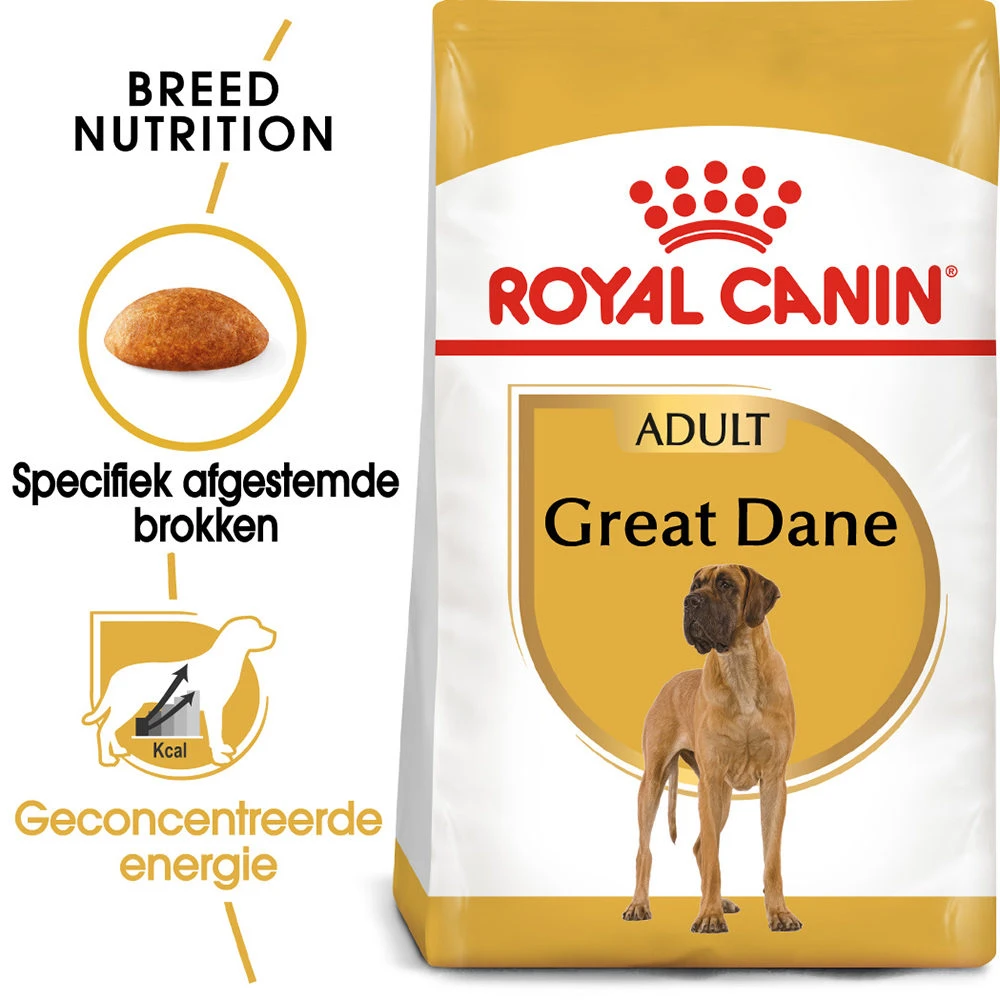 Royal Canin Great Dane Adult - Hondenvoer 2 Royal Canin Great Dane Adult - Hondenvoer - Afbeelding 2